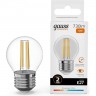 Лампа GAUSS FILAMENT ELEMENTARY Шар 12W 730lm 2700К Е27 LED 1/10/100 52212