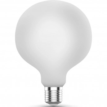 Лампа GAUSS FILAMENT G125 10W 1070lm 3000К Е27 milky LED