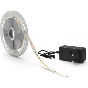 Лента GAUSS BASIC в комплекте LED 2835/120 12V 14,4W/m 1400lm/m 3000K 8mm IP20 5m