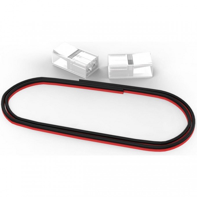 Набор коннекторов GAUSS BASIC: 2 клипсы, провод 30мм, 8-10 мм, IP20 BT401