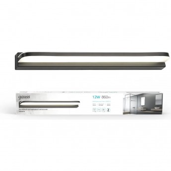 Настенный светодиодный светильник GAUSS BR002 12W 860lm 200-240V 520mm LED