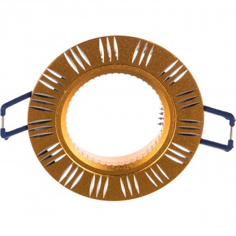 Светильник GAUSS ALUMINIUM AL017 Круг. Золото/Хром, Gu5.3 1/100 Светильник GAUSS ALUMINIUM AL017 Круг. Золото/Хром, Gu5.3 1/100