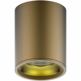 Светильник GAUSS OVERHEAD LED 12W 3000K 170-240V IP20 кофе золото