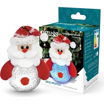 Светильник светодиодный GAUSS HOLIDAY ДЕД МОРОЗ 0.1W, два цвета Светильник светодиодный GAUSS HOLIDAY ДЕД МОРОЗ 0.1W, два цвета